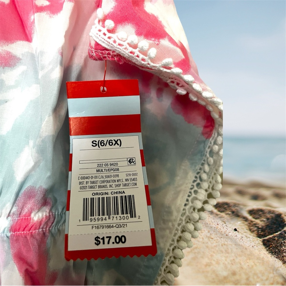 šļø NWT Childrenās Target Cat & Jack Swimsuit Coverup Dress šļø - Picture 5 of 10